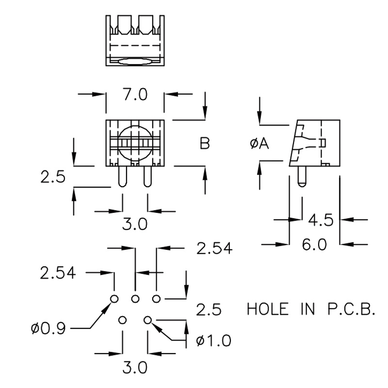 LED Lens Holder LS-EN3A